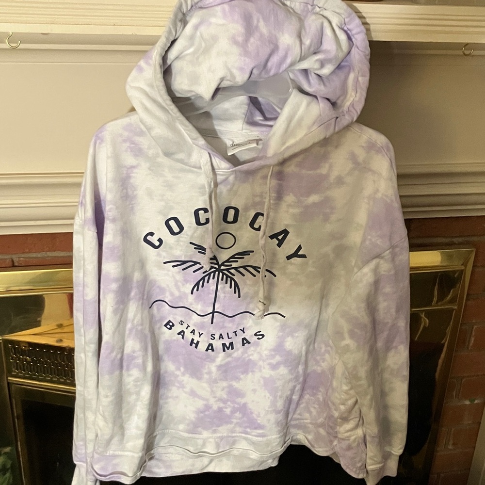 Dreamsicle Purple Tie-Dye Hoodie